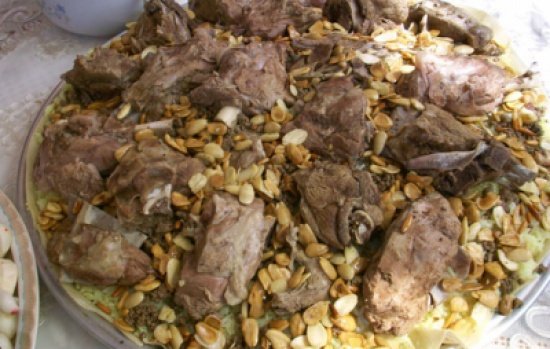 طريقة عمل المنسف السوري