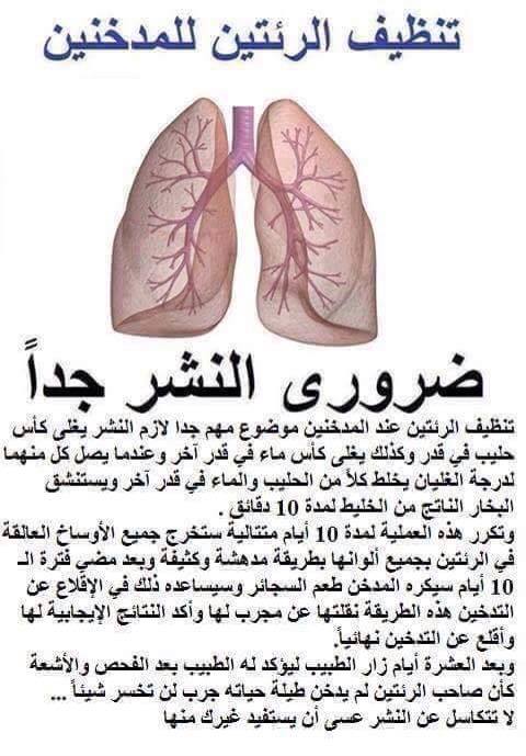 كيفية تنظيف الرئتين من اثار التدخين-تعرف انك ممكن تنظف رئتك 15628