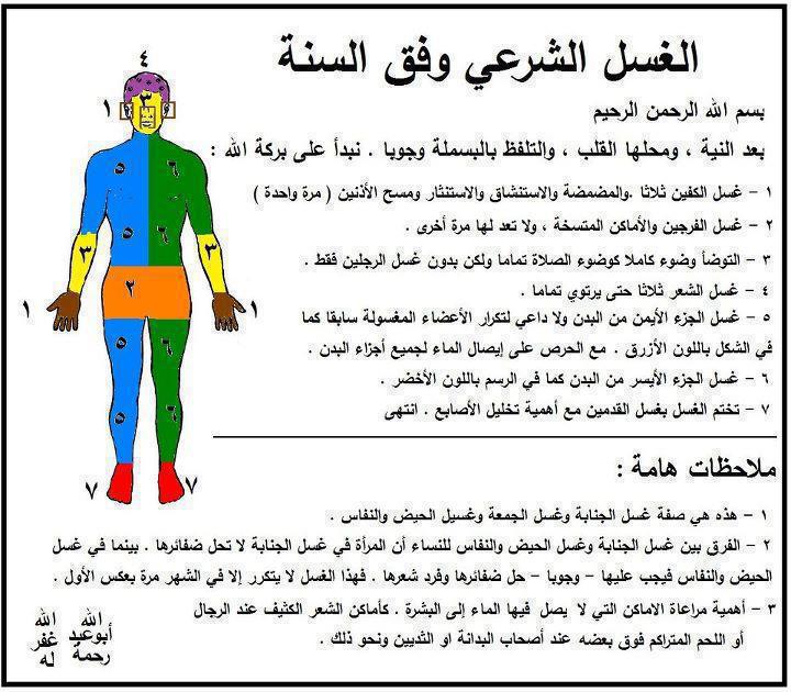 طريقة الغسل الاكبر- طريقه غسل الميت 11911 1