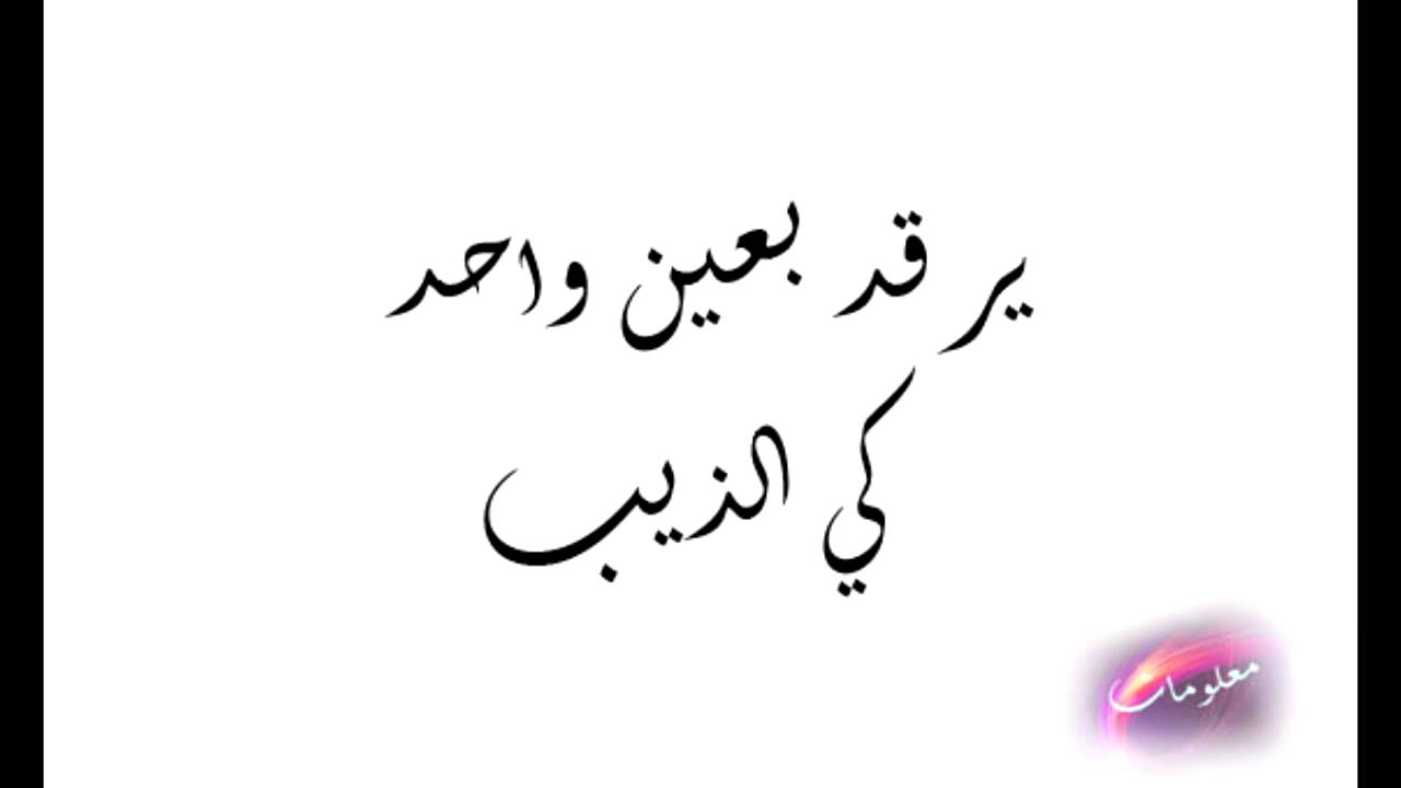 شعر شعبي , امثال شعبية جميلة