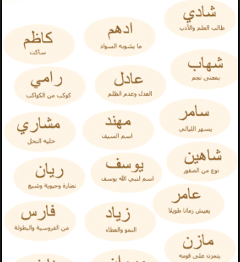 اجمل الاسماء العربية - احدث واجمل الاسماء العربيه 3733 2